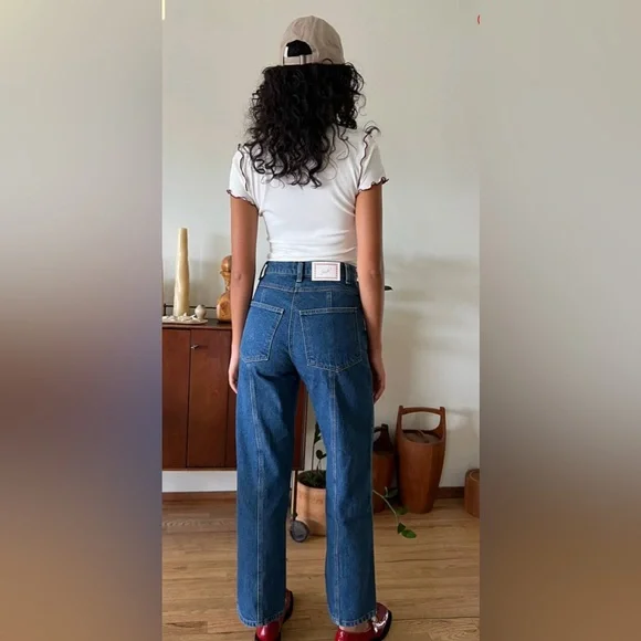 Lisa Says Gah REESE JEAN - INDIGO, pre-owned, size 12 - Picture 2 of 8